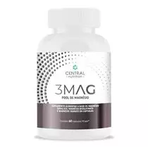 3MAG Pool de Magnésio Central Nutrition 60 Cápsulas