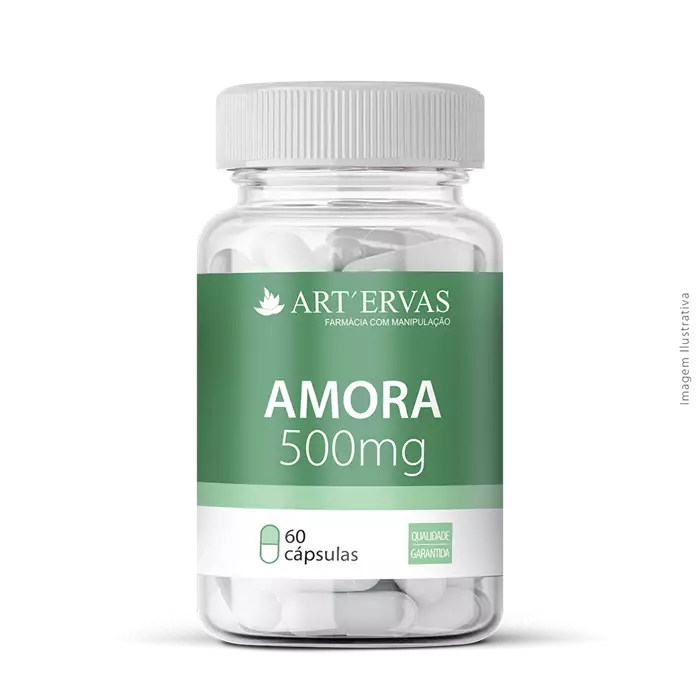 Amora 500mg 60 Cápsulas 