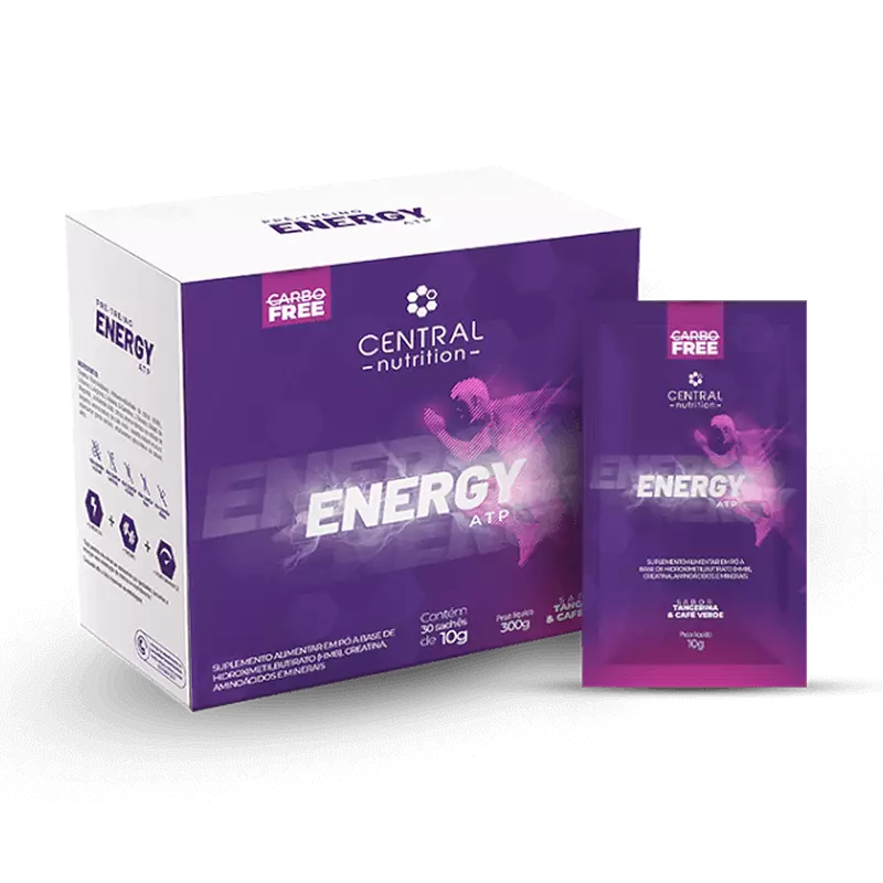 Energy ATP Central Nutrition 30 Sachês 