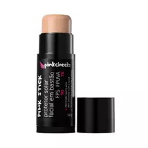 Filtro Solar Facial em Bastão 15Km Bege Médio FPS 90 14g Pink Cheeks Filtro Solar Facial em Bastão 15Km Bege Médio FPS 90 14g Pink Cheeks