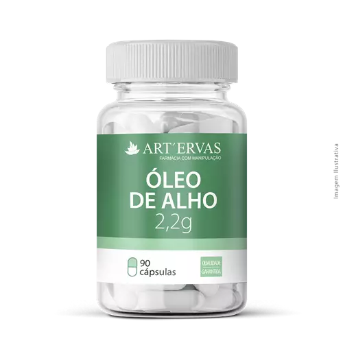 Óleo de Alho 2,2g 90 Cápsulas