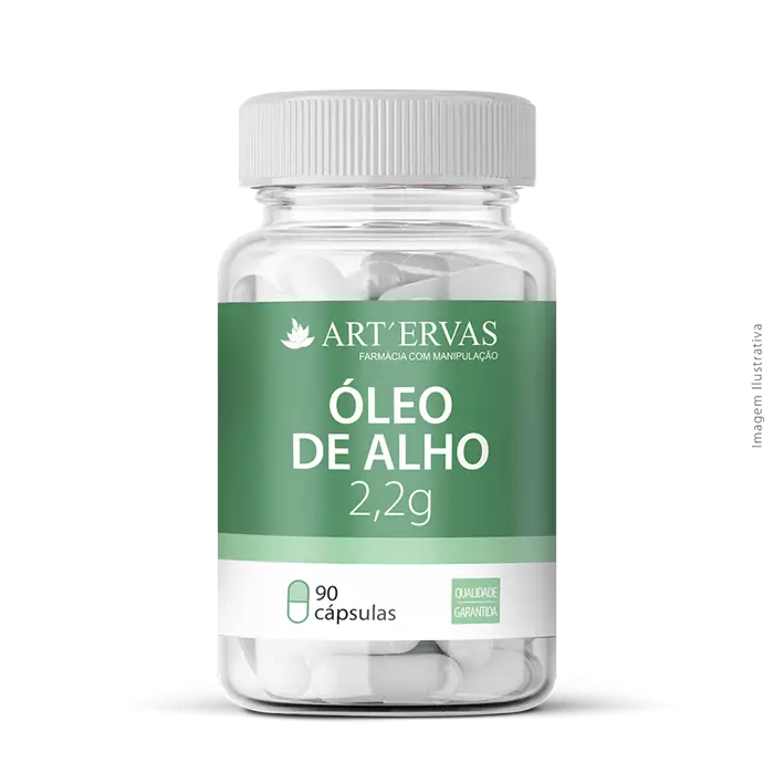 Óleo de Alho 2,2g 90 Cápsulas