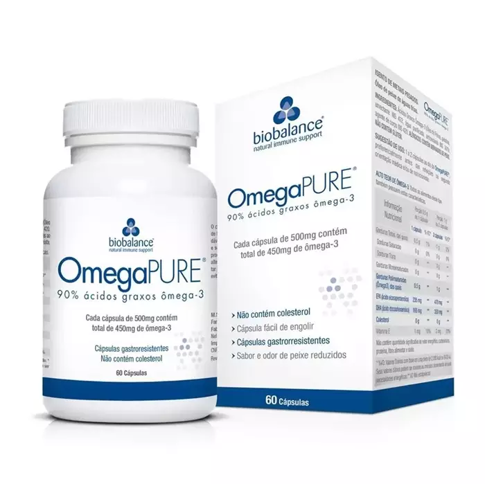 Omegapure Biobalance Nutraceuticals 60 Cápsulas