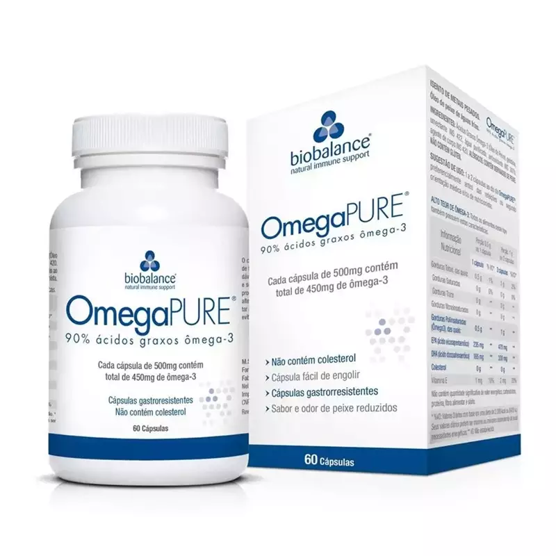 Omegapure Biobalance Nutraceuticals 60 Cápsulas