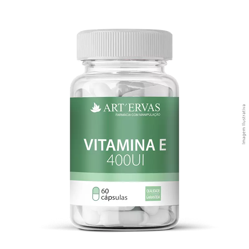 Vitamina E 400UI 60 Cápsulas