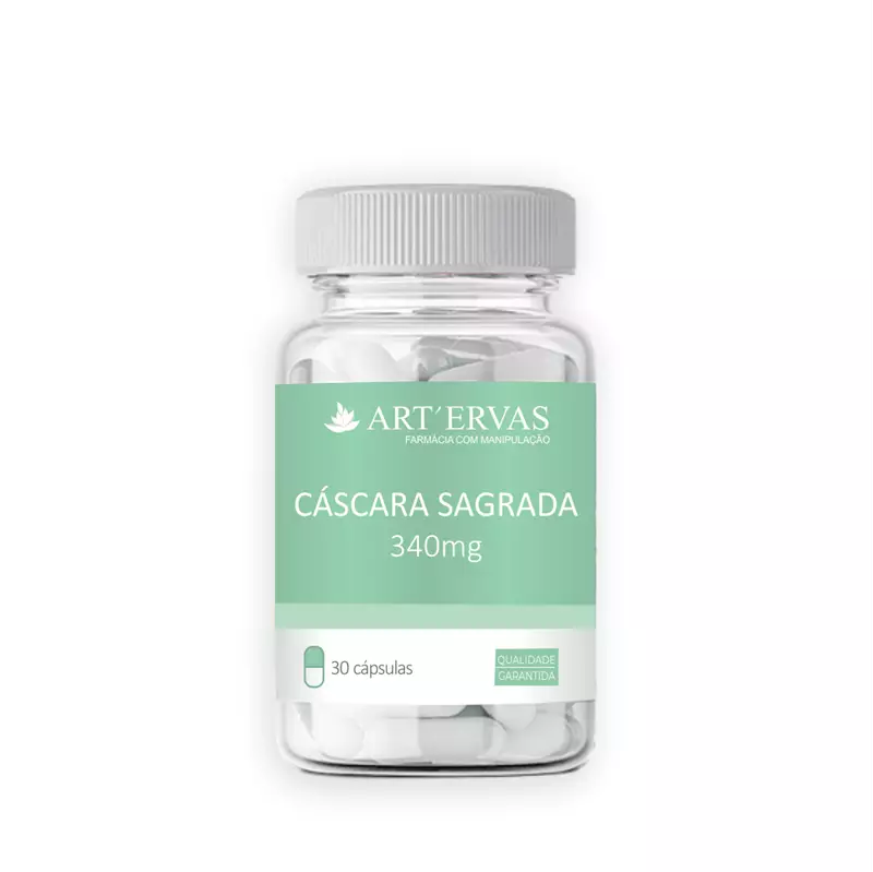 Cáscara Sagrada 340mg - 30 cápsulas