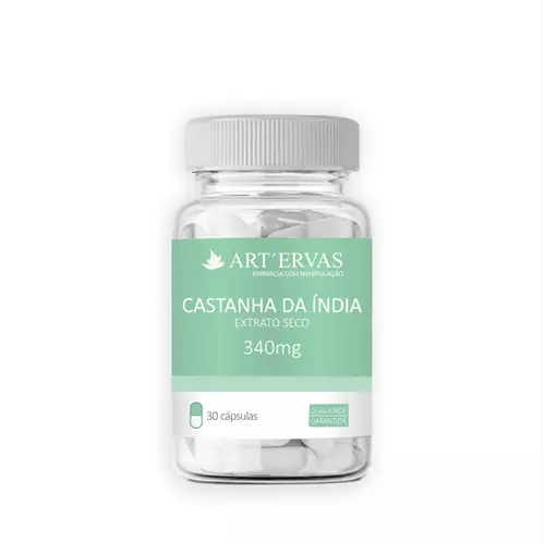 Castanha da Índia 300mg - 30 cápsulas