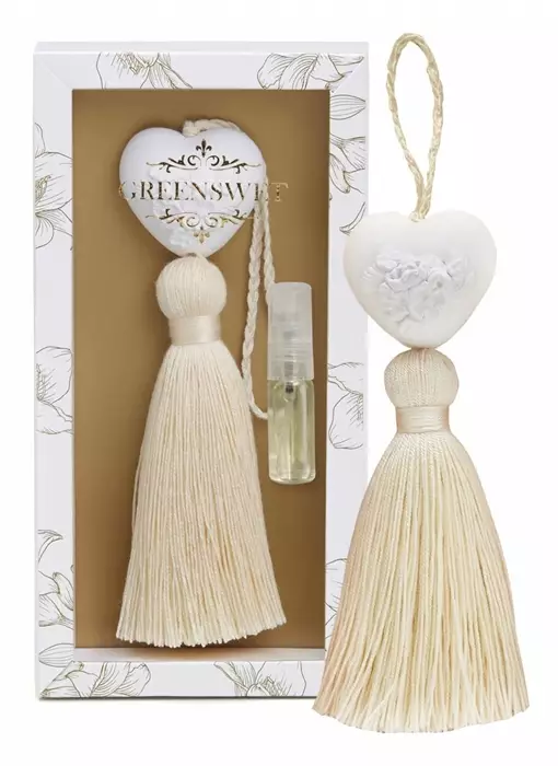 Gesso Greenswet Pingente Coração Flor de Laranjeira - Pequeno