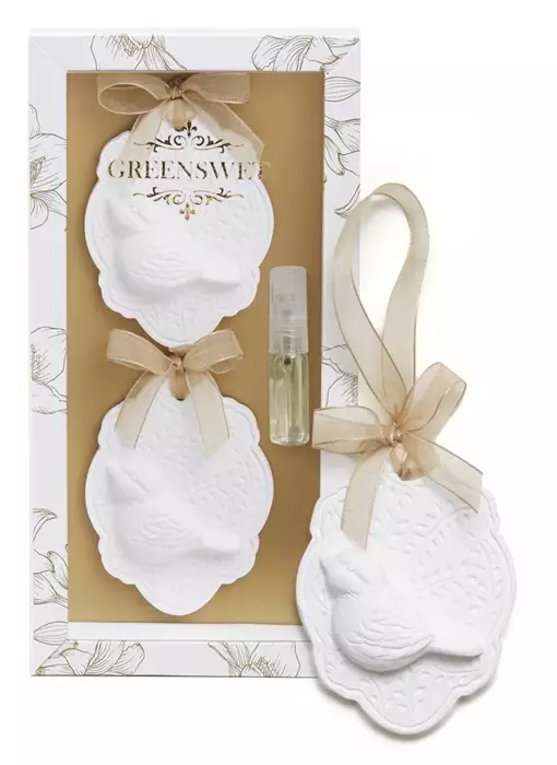 Gesso Greenswet Passarinho Chá Branco - Caixa 02 unid.