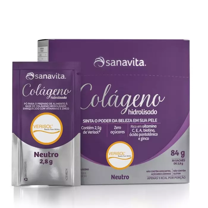 Colágeno Verisol Neutro - 30 sachês
