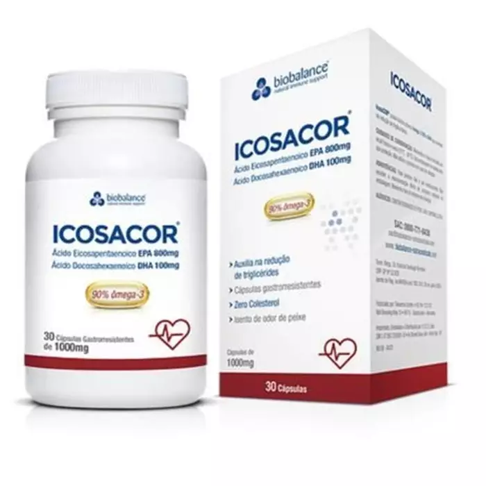 ICOSACOR EPA 1g 30 Caps