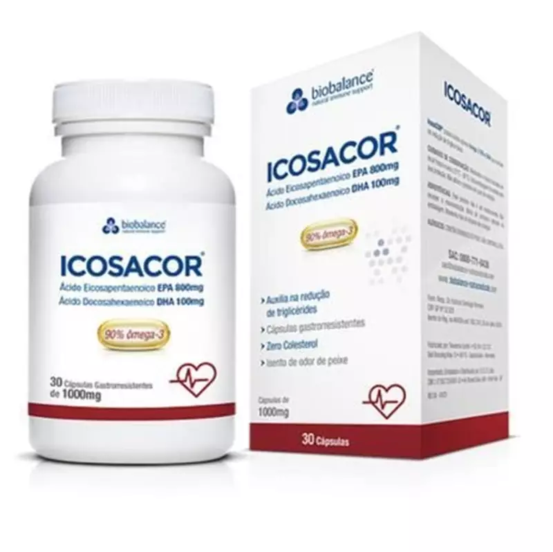 ICOSACOR EPA 1g 30 Caps