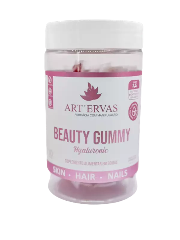 BEAUTY GUMMY + Verisol +Ácido hialurônico